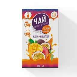 Чай Смакуйте концентрат рідкий "Манго-маракуйя” 50 г - мініатюра 5