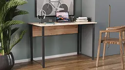 Комп'ютерний стіл Ferrum-decor Курт 75x100x70 чорний ДСП Дуб Сан-Марино 16мм (FRD-103929) - мініатюра 4
