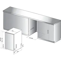Посудомийна машина Whirlpool WSIC 3M27 C - мініатюра 4