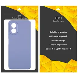 Силіконовий чохол Candy Full Camera для Oppo A58 4G Блакитний / Mist blue - мініатюра 6