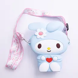 Дитяча сумочка My Melody з pop-it силіконова на блискавці 15*10*3 см, блакитний Yiwu HP-55-8BL