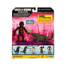 Набір фігурок Godzilla vs Kong Зуко з Дагом 9 см (35208) - мініатюра 5