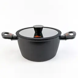 Каструля з кришкою CHEF COLLECTION із антипригарним покриттям VITRINOR 20 см 2.8 л