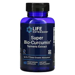 Куркумін, Bio-Curcumin, супер-біо, 400 мг, 60 капсул Life Extension vit0001705
