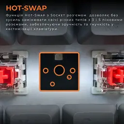 Клавіатура GamePro Asgard Fenrir MK130G Pro [144505] - мініатюра 17