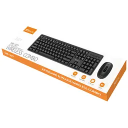 Комплект Xtrike ME MK-307 Wireless UA Black (MK-307UA) - мініатюра 6