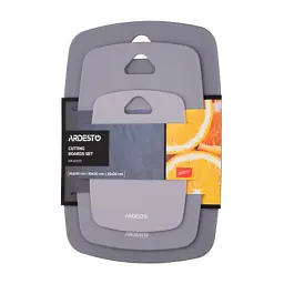 Дошка для нарізання Ardesto Gemini набір 3 шт (AR1403GR)