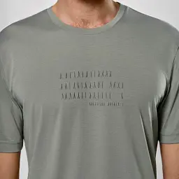 Футболка Salewa Eagle Poem Dry T-Shirt Men 48/M Grey - мініатюра 3