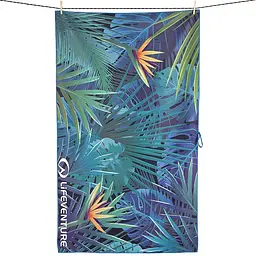 Рушник Lifeventure Soft Fibre Printed Giant Синій-Зелений