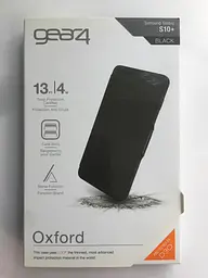 Протиударний чохол-книжка з відділенням для кредитних карток/прав GEAR4 Oxford Folio Samsung S10 Plus (6.4") Black - мініатюра 8