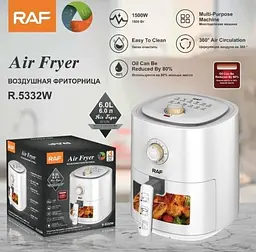 Аерофритюрниця енергоефективна RAF R-5332W 6 л (43606-R.5332W_1479) - мініатюра 4