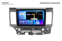Штатна автомагнітола EasyGo M10-3-32-MLX QLED Mitsubishi Lancer X