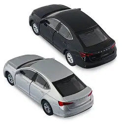 Автомодель - Skoda Octavia (черный, серебристый), в ассортименте - миниатюра 9