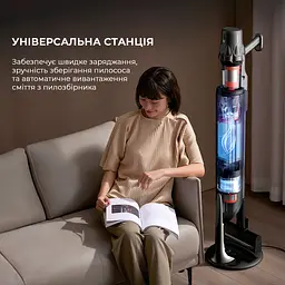 Вертикальний пилосос Deerma DEM-T30W Station [117409] - мініатюра 4