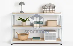 Стелаж металевий 80×100×30 оцинкований самозбірний SPACEMAX