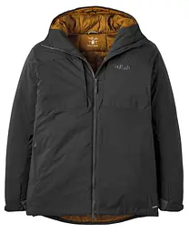 Куртка чоловіча Rab Xenair Alpine Jacket Man L Чорний-Коричневий