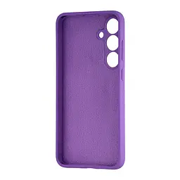 Чохол Silicone Case Samsung S24 Plus (S926) Purple - мініатюра 2