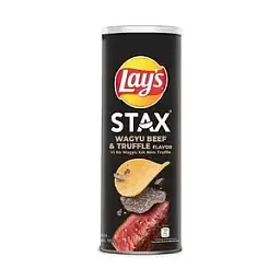 Чіпси Lays Stax Wagyu Beef & Truffle 100 г