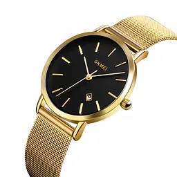 Жіночий наручний годинник 1530GD Gold Skmei acs0030698 - мініатюра 2