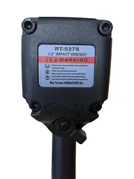 Пневматичний гайковерт ударний 1/2", зусилля — 880 Нм 15278 - мініатюра 2
