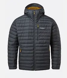 Чоловіча куртка Rab Microlight Alpine Jacket S Темно-сірий