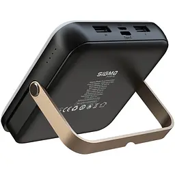 Акумулятор зовнішній Sigma X-power SI10A9 10000 mAh LED ліхтар - мініатюра 6