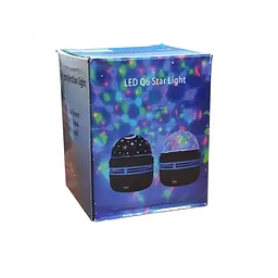 Нічник-проєктор Магічна куля Led Mini Magic Ball, світлодіодний проєктор диско куля RGB - мініатюра 3