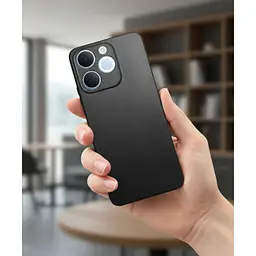 Чохол до мобільного телефона BeCover Silicone Realme Note 70 Black (714693) - мініатюра 6