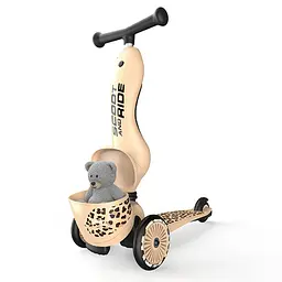 Самокат-трансформер 2 в 1 Scoot and Ride Highwaykick-1 Lifestyle, леопардовий - мініатюра 5