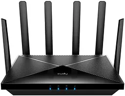 Wi-Fi-маршрутизатор Cudy P5 Wi Fi 6 5G Black (6971690792282)