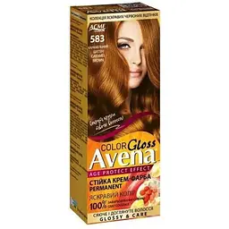 Крем-фарба AVENA Gloss Color 583 Карамельний шатен