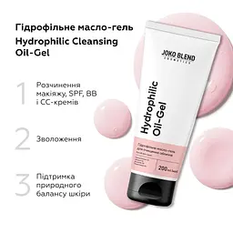 Гідрофільна олія-гель Joko Blend Hydrophilic Cleansing Oil-Gel 200 мл - мініатюра 7