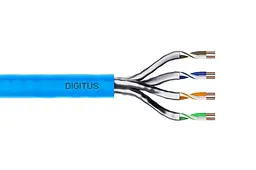 Кабель Digitus "віта пара" CAT 6A U-FTP, 305м, AWG 23/1, LSZH-1, Cca, синій