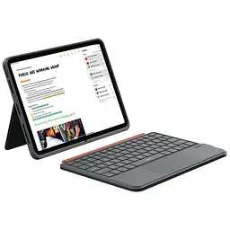 Чохол-клавіатура WIWU MK-005 3 in 1 for iPad Air 10.9'' (2020-2022)/Air 11'' (2024) Grey - мініатюра 2