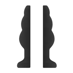 Анальний тонель Sono Hollow Tunnel Butt Plug No.51 12.7 см (чорний) - мініатюра 5