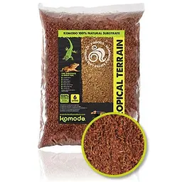 Тропічний субстрат Komodo Tropical Terrain 6 л (U46015) для терраріумів із високою вологістю