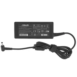 Блок живлення для ноутбука Asus 19V, 3.42A, 65W, 4.5x3.0-PIN, 3 hole, L-подібний роз'єм, black (без кабелю) - мініатюра 3