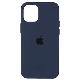 Силиконовый противоударный чехол-накладка для Apple iPhone 12 Pro Max, панель с защитой всего корпуса, софт-тач, deep navy, ArmorStandart (ARM57611)