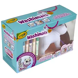 Набір для творчості Crayola Washimals Котик-велетень з фломастерами 5 шт. - мініатюра 3
