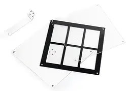 Фоторамка Fujifilm Instax Mini на 6 фото, акрилова чорна - мініатюра 9