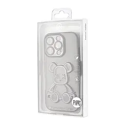 Чохол Shining Bear Case Protected Camera iPhone 16 Pro Black - мініатюра 2