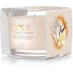 Свічка Yankee Candle Mini Vanilla Creme Brulee Ванільний крем-брюле 37 г (1686346E) - мініатюра 2