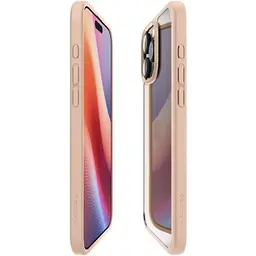 Прозорий чохол Spigen Ultra Hybrid Rose Titanium для iPhone 16 Pro Max (ACS08688) - мініатюра 4