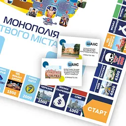 Настільна гра FlixPlay Монополія твого міста стікери філій (PLR-0031) - мініатюра 7