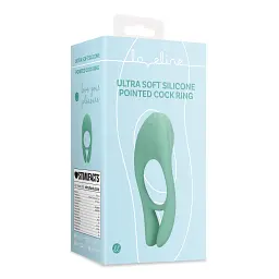 Кільце ерекційне Loveline Pointed Cock Ring 10.7 см (зелений) - мініатюра 22