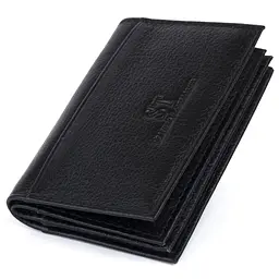 Візитниця-книжка ST Leather 19213 чорна - мініатюра 4