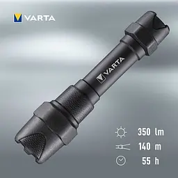 Ліхтарик VARTA Indestructible F20 Pro, 6 Вт, IP67, IK08, до 350 люменів, до 140... - мініатюра 5
