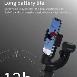 Стабілізатор WIWU S5B Three-Axis Motorized Gimba Stabilizer Black - мініатюра 3