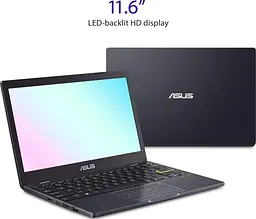 Ноутбук ASUS EeeBook L210M 11.6" HD 4/64GB, N4020 (L210MA-DB01) Black (Open Box) - мініатюра 2