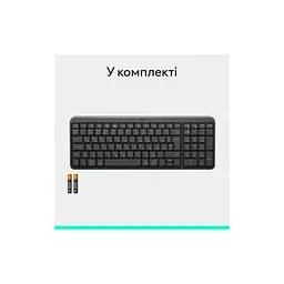 Клавіатура Logitech K250 Bluetooth UA Graphite (920-013822) - мініатюра 8